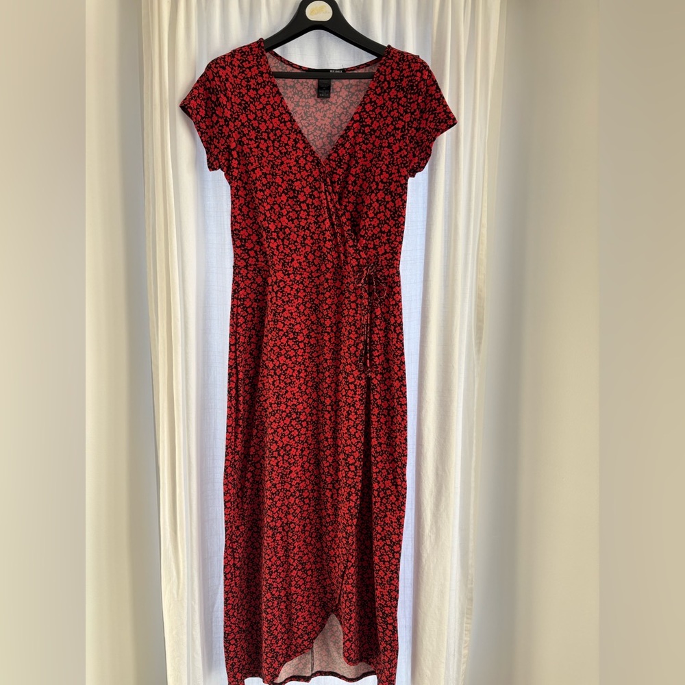 Rebel Sugar faux wrap dress size large